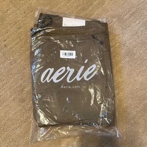 Aerie/American Eagle Brown/Tan Joggers. SIZE XL